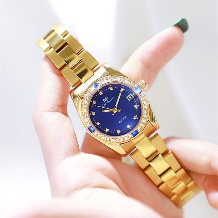 new-fund-sell-like-hot-cakes-overseas-middle-east-light-luxury-watches-jin-lao-blue-green-substituting-fa1745-female-form