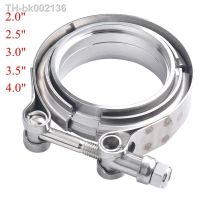 ▼ V Band Clamp Male Female Exhaust Flange 304 Stainless Steel Turbo Muffler Pipe Kits Release Car Accessories 2 2.5 3 3.5 4 Inch