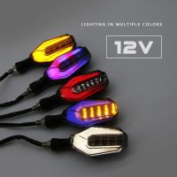 12V รถจักรยานยนต์รถจักรยานยนต์ LED Turn ไฟสัญญาณรถ Cafe Racer 2PCS Flasher Blinker รถจักรยานยนต์อุปกรณ์เสริม16ที่ดีที่สุด