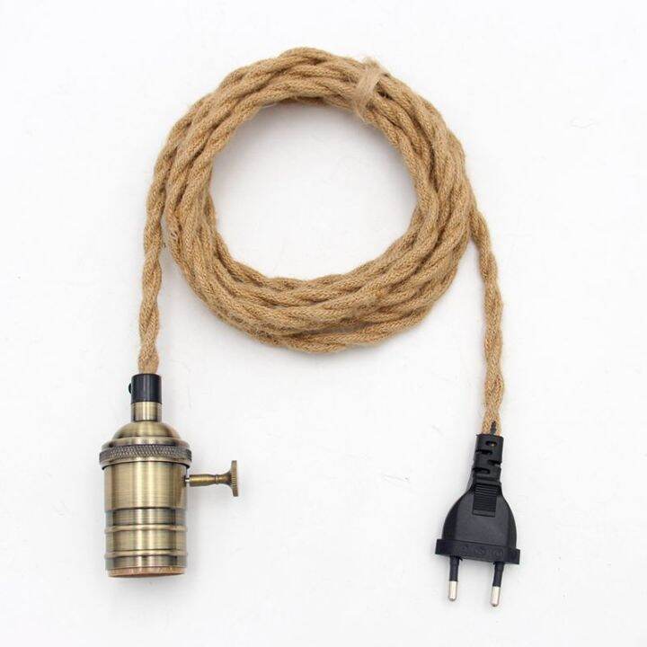 110v-250v-vintage-pendant-light-cord-kits-with-european-plug-jute-rope-twisted-cable-industrial-loft-e27-hanging-lamps