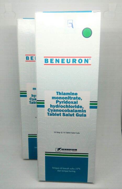 BENEURON 1 BBox Isi 10 Strip 100 Tab Vitamin B1 B6 B12 Dan Suplemen ...