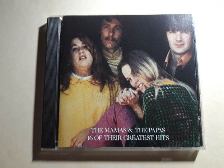 THE MAMAS AND THE PAPAS 16 OF THEIR GREATEST HITS CD. Made in USA. All