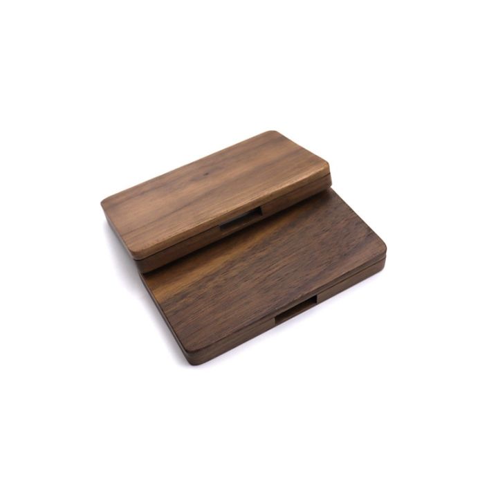 natural-wood-business-card-holder-pocket-slim-business-card-credit-black-walnut-color-business-magnetic-card-case-card-holders