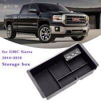 Secondary Storage Box for GMC Sierra 2014 2015 2016 2017 2018 3rd Gen Pallet Container Stowing Tidying Car Styling Accessories