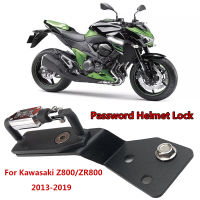 Z800 Helmet Lock Password Mount Hook Black Side Anti-theft Security Fits For Kawasaki Z 800 ZR800 2013 2014 2015 2016 2017 2018