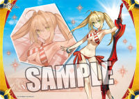 แผ่นยาง สนามการ์ด Rubber Mat Fate Nero Claudius