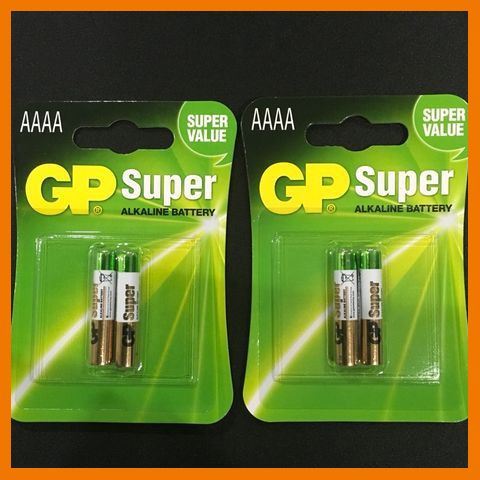 HOT!!ลดราคา ถ่าน Gp 4A AAAA อัลคาไลน์ แพคคู่ จำนวน 4 ก้อน ของใหม่ ของแท้ ##ที่ชาร์จ แท็บเล็ต ไร้สาย เสียง หูฟัง เคส Airpodss ลำโพง Wireless Bluetooth โทรศัพท์ USB ปลั๊ก เมาท์ HDMI สายคอมพิวเตอร์