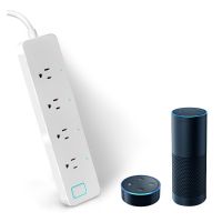 ✔☽ Smart socket wifi mobile phone timer switch socket remote control smart home U.S. standard Alexa voice