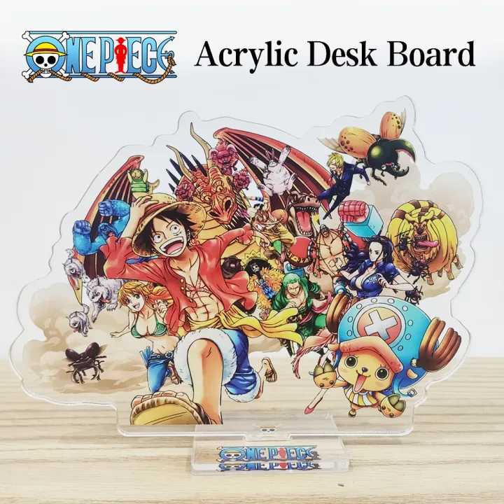 Acrylic Stand One Piece Anime Peripheral Monkey D Luffy Roronoa Zoro ...