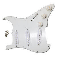 อุปกรณ์เสริม11รูแฟชั่น Pickguard กีตาร์ขดลวดเดี่ยว3ชั้น3ชั้นพร้อมสายป้องกันรอยขีดข่วน