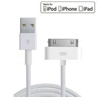 USB i4 สายชาร์จ ไอโฟน iPhone 4 / iphone4s / iPad1 / iPad2 / iPad3 1M พร้อมส่ง