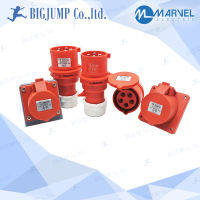 Industrial plugs Power Plugs 16A,32A , 3 เฟส(5ขา 3P+N+E) แบรนด์ Marvel เพาวเวอร์ปลั๊ก