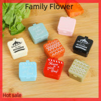 Family Flower Flash Sale ขวดซอสการ์ตูนกล่องเบนโตะขนาดเล็กกล่องใส่ซอสถั่วเหลืองเพื่อนสัตว์ซอสมะเขือเทศน้ำผึ้งซอสสลัดอุปกรณ์กล่องเบนโตะ