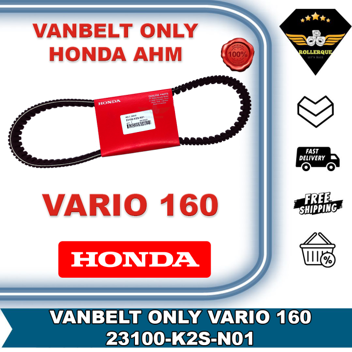 Vanbelt Vbelt Van belt Honda Vario 160 PRIME 2021 2022 CBS 23100K2SN01 Asli AHM Lazada Indonesia