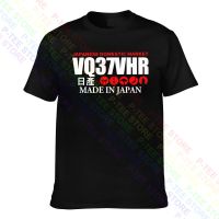 เสื้อยืดคอกลมNissan Vq37Vhr Skyline Fairlady Z 370Z Infiniti V36 370Gt G37 Q50เสื้อยืด Tee เสื้อ VTG streetwear S-5XL