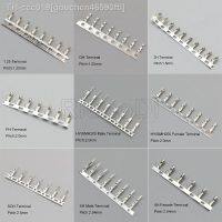 100-500Pcs 1.25mm 1.5mm 2.0mm 2.54mm Pitch Male Female Wire to Wire Connector Plug Terminal Pins GH ZH PH HY SMH200 SCN XH