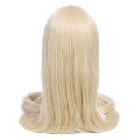 L-email wig 60inch 150cm Long Women Cosplay Wigs 7 Colors Straight Beige Black Blonde Synthetic Hair Perucas Cosplay Wig Gift gift