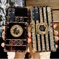 เคสสำหรับ Samsung Galaxy A73 A53 A33 A23 A13 A72 A52 A52s A32 A22 5G 4G ฝาหลังเคสใส่โทรศัพท์ตัวเมียเคส TPU แบบอ่อนเคสกันกระแทกมือถือขายึดแหวนวาว