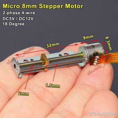 【YF】✢  8mm Screw Stepper Motor 2-phase 4-wire Stroke 30mm Linear Stepping xyz Printer