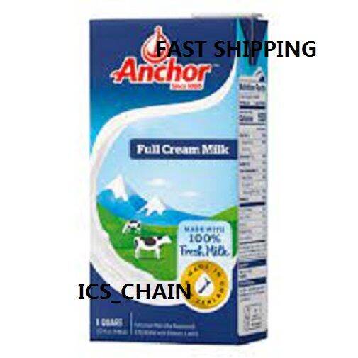 Anchor Full Cream Milk 1L Lazada
