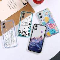 {Taoyitao} สำหรับ A17 OPPO เคสโทรศัพท์ซิลิโคนนิ่มภาพดอกไม้ A17K 2022 17 OPPOA17 CPH2477ลายการ์ตูนยิ้มใบหน้าใสแบบด้าน