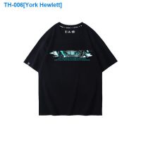 ✿▽ York Hewlett Oven door carbon (Japanese popular logo t-shirts ghost out of blade secondary yuan boy young tidal cool wearing a short-sleeved