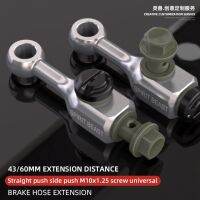 Motorcycle Universal Hydraulic Brake oil Hose Pipe Connector Clutch Oil Hose Extension brembo tubing bracket For Honda Suzuki