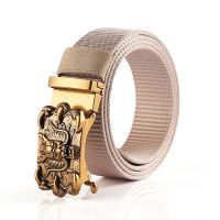 Uppingi-2022 Hot new Alloy toothless adjustable Automatic BUCKLE NYLON Dragon Belt 19350c74or