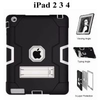 【DT】 hot  New Armor Case For iPad 2 3 4 Funda  Kids Safe Heavy Duty Silicone Hard Cover For Apple ipad 4 3 2 9.7 inch Tablet Case A1458