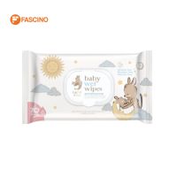 BEBE ROO Baby wet wipes ผ้าเช็ดทำความสะอาดผิวแบบเปียก ผลิตจากน้ำแร่บริสุทธิ์ 99.99% (70 แผ่น)