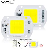 โคมไฟไดรเวอร์ LED อัจฉริยะ COB 50W ต้องการไฟหลอดไฟ LED Diy 70W IC No 30W 10W 20W 220V สปอตไลท์ AC 100W คอปชิปฟลัดไลท์หลอดไฟ