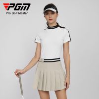 PGM Women Golf Skirts + shorts 2 In 1 Sports Skirt Pants Elastic Belt Pleated Skirt QZ087