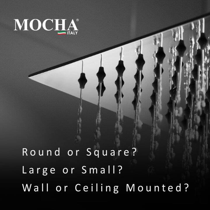 Shower head Mocha Italy MATT Finish STAINLESS STEEL 304 Shower Head