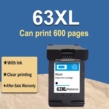 How to refill a HP 302, HP 302XL & HP 63 Black ink cartridge 