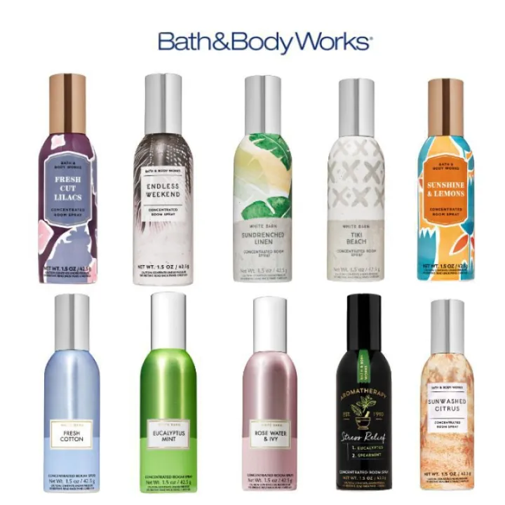 Bath & Body Works Room Spray 42.5g 🌺Ready Stock🌺 Lazada