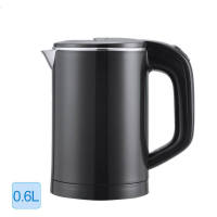 600 304 สแตนเลสแบบพกพาต้มหม้อ 600mL มินิไฟฟ้ากาต้มน้ำ วัตต์ไฟฟ้าหม้อไอน้ำ Teapot หม้อ hot sell