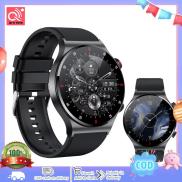 QW33 Men Smart Watch Blood Pressure Heart Rate Monitor Bluetooth