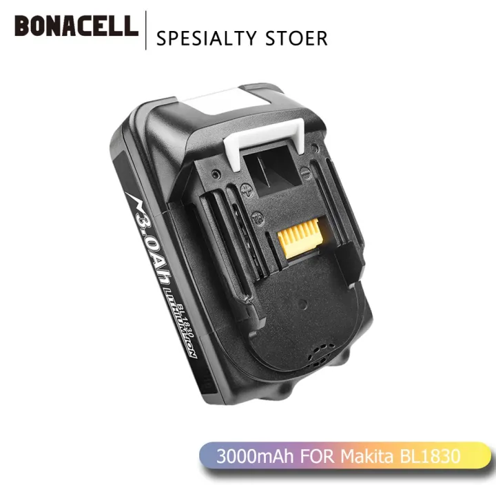 Bonacell Bl1860 Rechargeable Battery 18 V 6000mah Lithium Ion For Makita 18v Battery Bl1840 3556