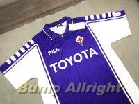 Retro : เสื้อบอลย้อนยุค Vitage ทีม ฟิออเรนติน่า เหย้า 1988 Fiorentina Home 1998 TOYOTA สุดเท่ห์ !!