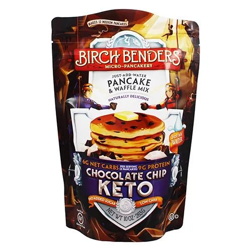 Birch Benders Chocolate Chip Keto Pancake & Waffle Mix 283g Lazada PH