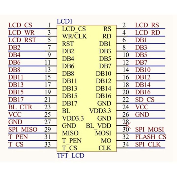 2-8-inch-tft-lcd-ili9341-touch-screen-module-accessories-kits-240x320-resolution-supporting-16bit-rgb-65k-color-display-with-touch-pen