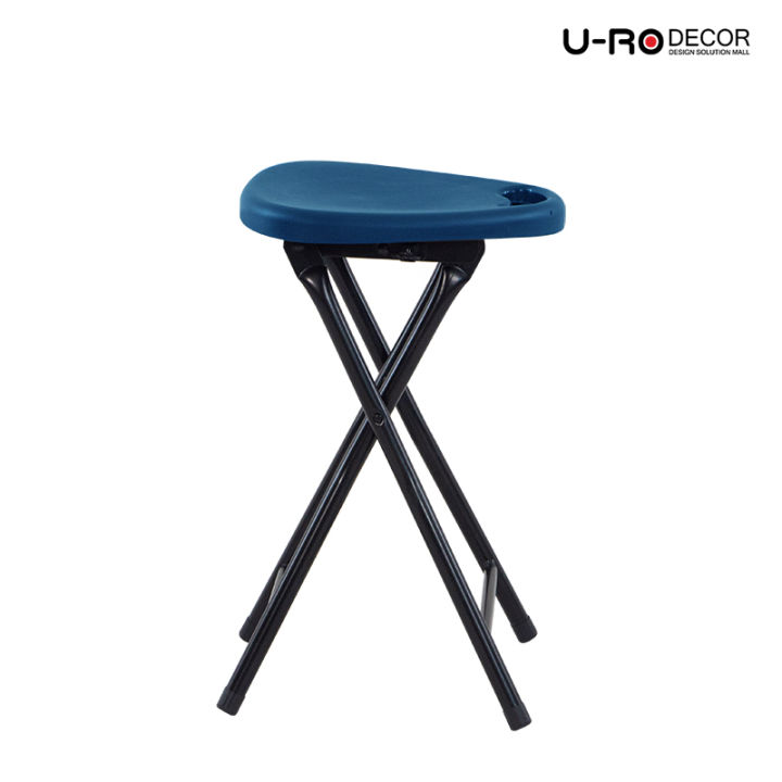 u-ro-decor-รุ่น-trio-ทรีโอ-สตูลพับได้-1-แถม-1-มีให้เลือก-2-สี-เก้าอี้แบบพกพา-เก้าอี้พับได้-ก้าอี้อเนกประสงค์-folding-stool