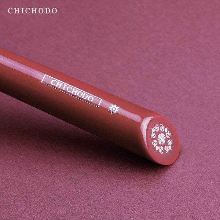 chichodo-ชุดกุหลาบสีแดงสุดหรู-kuas-rias-แปรงสูง-เครื่องมือเสริมสวย-ทำบรอนเซอร์ขนกระรอกคุณภาพ