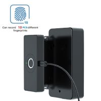 【YF】 Smart Home Biometric Fingerprint Lock Hidden Drawer Electronic Privacy File Storage Keyless Residential Security Protection