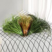 1 Branch Modern Simulation Plant Beautiful Fresh-keeping Colorful Outdoor Indoor Faux Onion Grass