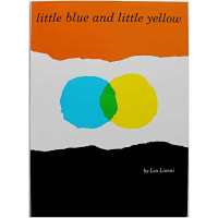 Little Blue and Little Yellow By Leo Lionni Educational English Picture Book Learning Card Story Book For Baby Kid Children Gift Flash Cards Flash Car