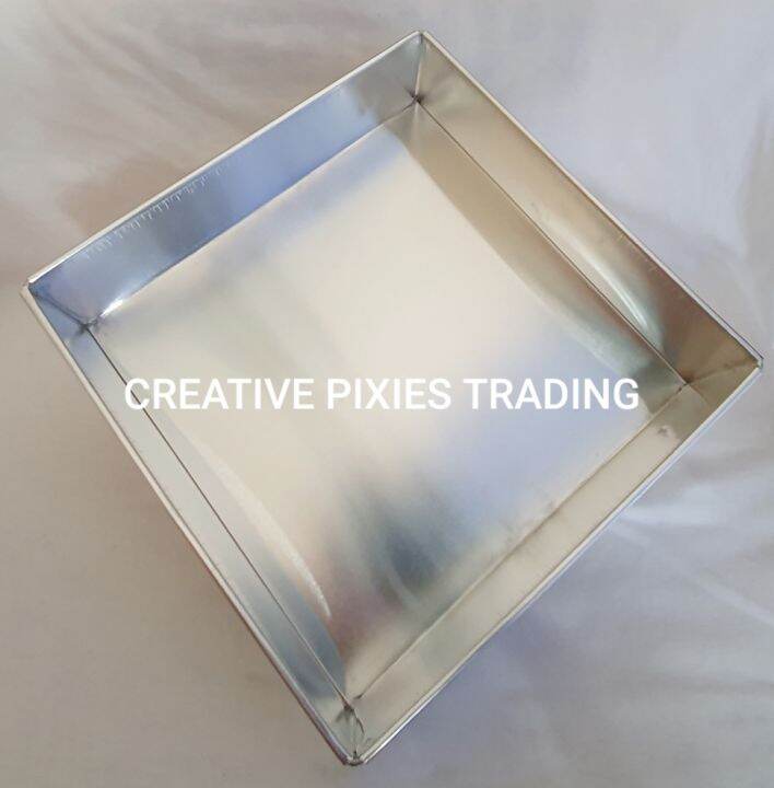 8 INCH SQUARE CAKE TIN Lazada