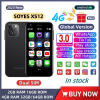 SOYES XS12 Mini 4G Dual Card สมาร์ทโฟน 3.0 นิ้ว 4GB RAM 16GB/32GB/64GB ROM Octa-core 13MP HD กล้อง Googles Play WIFI Bluetooth 4.0 2000Mah Android 10 โทรศัพท์มือถือ
