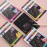 Kids Sticker Collection Creative Scrapbooking For Children Scratch Painting Stationery Stickers DIY Sticker Book