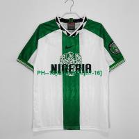 96/98 Nigeria Away Jersey Football Retro Men Shirt S-XXL